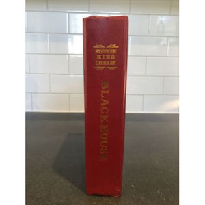 Black House by Stephen King and Peter Straub Red Leather Library Edition